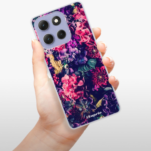 Silikonový kryt iSaprio - Motorola Moto G86 5G - Flowers 10