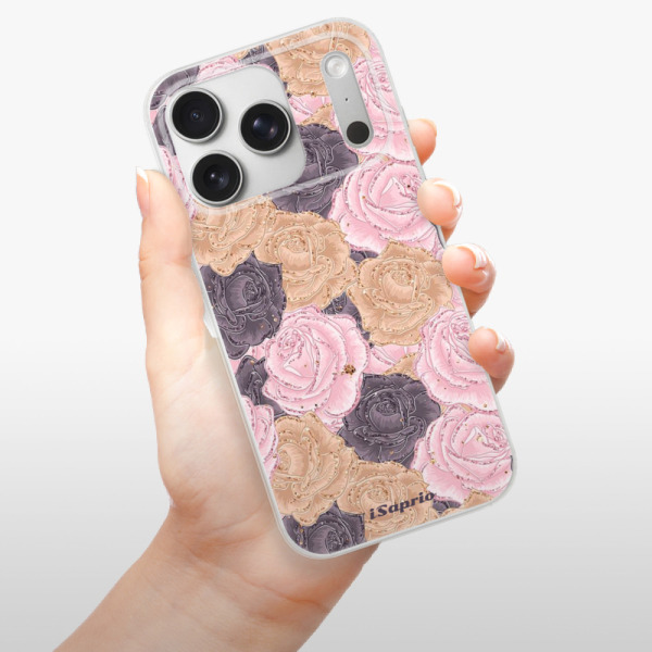 Silikonový kryt iSaprio - Apple iPhone 17 Pro - Roses 03
