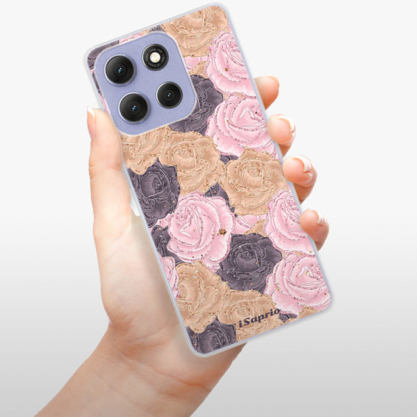 Silikonový kryt iSaprio - Motorola Moto G86 5G - Roses 03