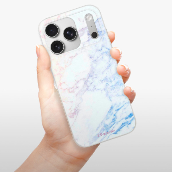 Silikonový kryt iSaprio - Apple iPhone 17 Pro - Raibow Marble 10