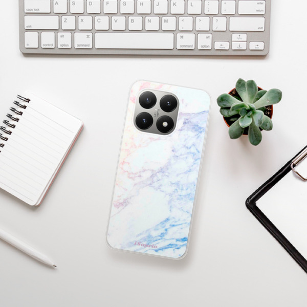 Silikonový kryt iSaprio - Xiaomi 15T - Raibow Marble 10