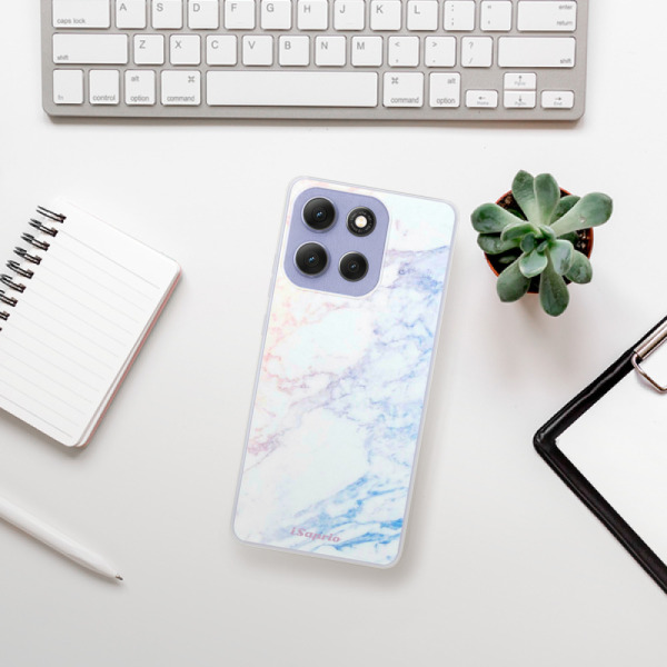 Silikonový kryt iSaprio - Motorola Moto G86 5G - Raibow Marble 10