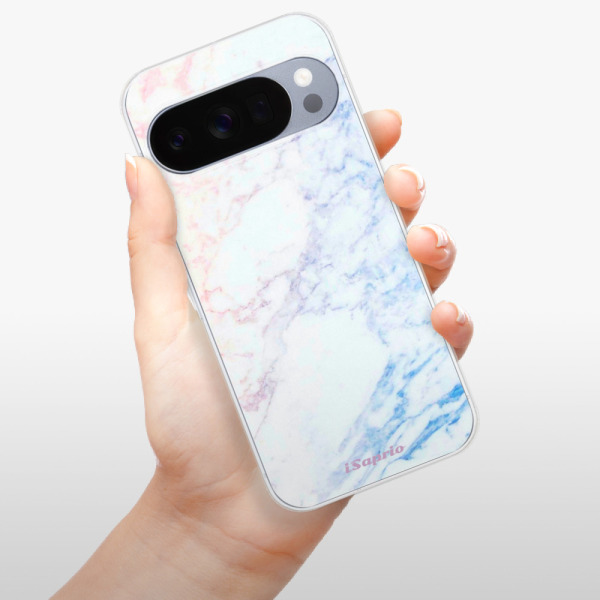Silikonový kryt iSaprio - Google Pixel 10 / 10 Pro - Raibow Marble 10