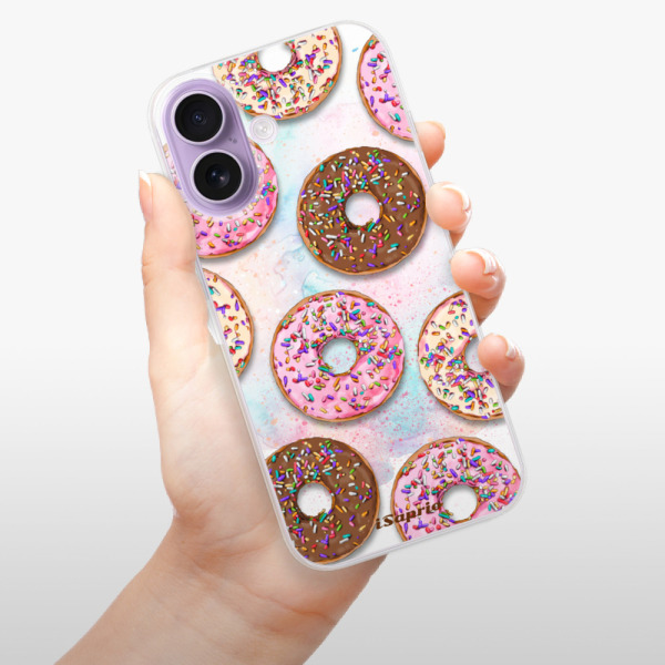 Silikonový kryt iSaprio - Apple iPhone 17 - Donuts 11