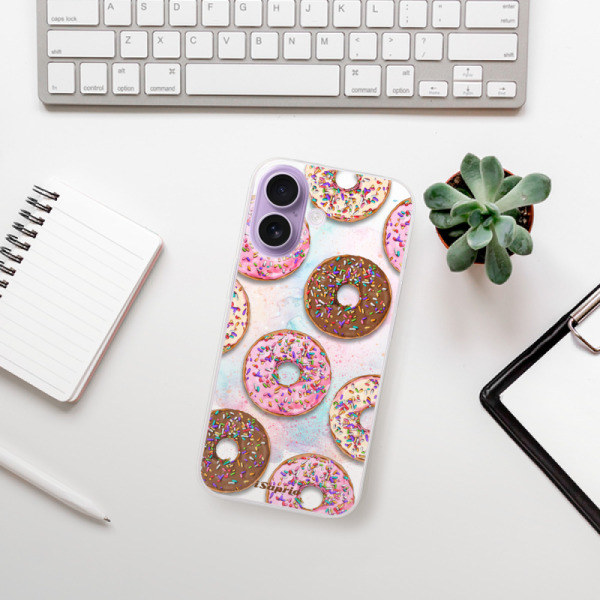 Silikonový kryt iSaprio - Apple iPhone 17 - Donuts 11
