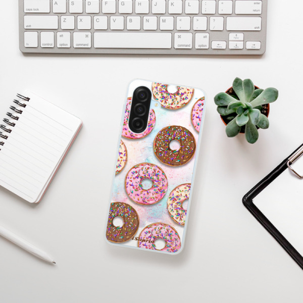 Silikonový kryt iSaprio - Samsung Galaxy A17 / A17 5G - Donuts 11