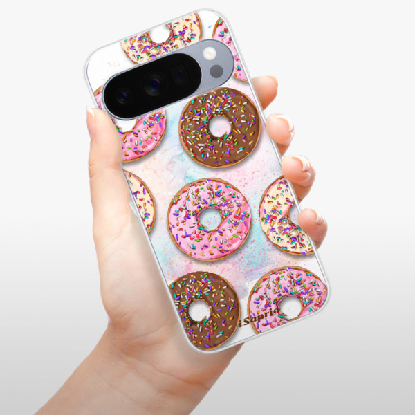 Silikonový kryt iSaprio - Google Pixel 10 / 10 Pro - Donuts 11