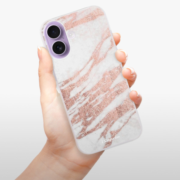 Silikonový kryt iSaprio - Apple iPhone 17 - RoseGold 10