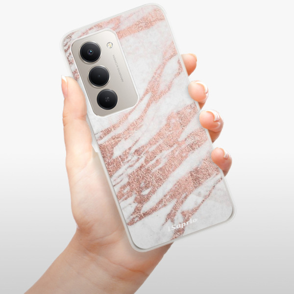 Silikonový kryt iSaprio - Xiaomi Redmi 15 - RoseGold 10