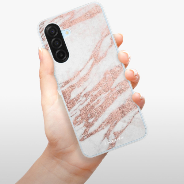 Silikonový kryt iSaprio - Samsung Galaxy A17 / A17 5G - RoseGold 10