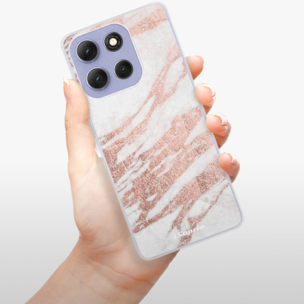 Silikonový kryt iSaprio - Motorola Moto G86 5G - RoseGold 10