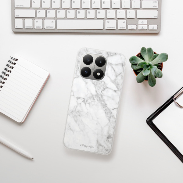 Silikonový kryt iSaprio - Xiaomi 15T - SilverMarble 14