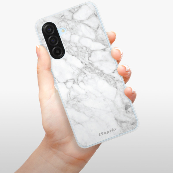 Silikonový kryt iSaprio - Samsung Galaxy A17 / A17 5G - SilverMarble 14