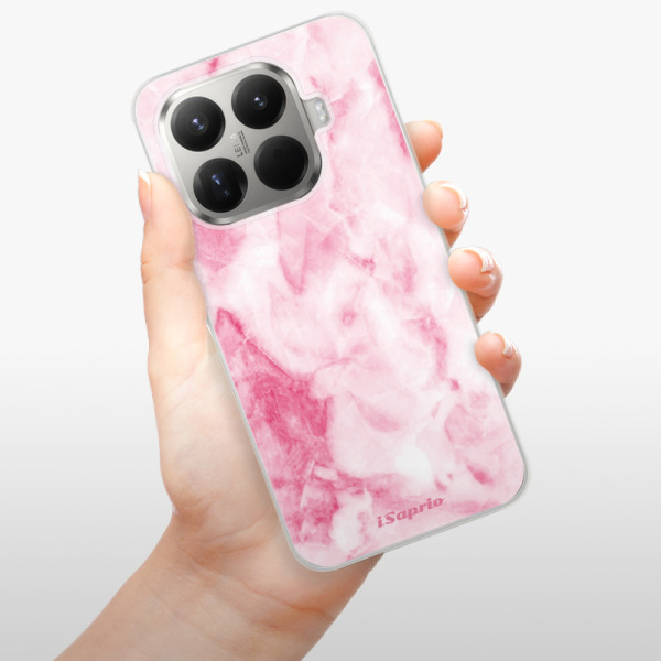 Silikonový kryt iSaprio - Xiaomi 15T Pro - RoseMarble 16