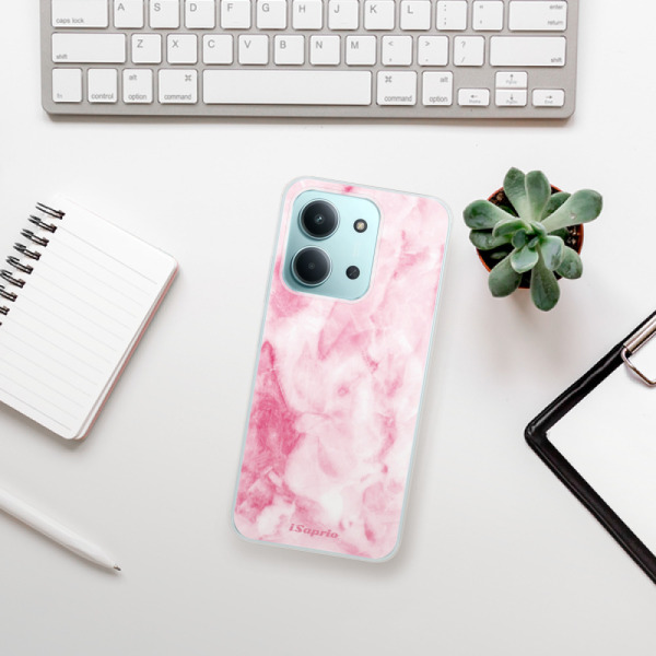 Silikonový kryt iSaprio - Xiaomi Redmi 15C - RoseMarble 16