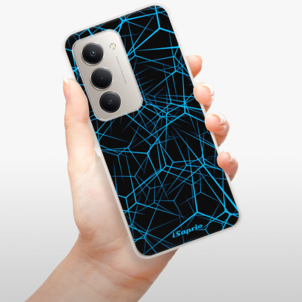 Silikonový kryt iSaprio - Xiaomi Redmi 15 - Abstract Outlines 12