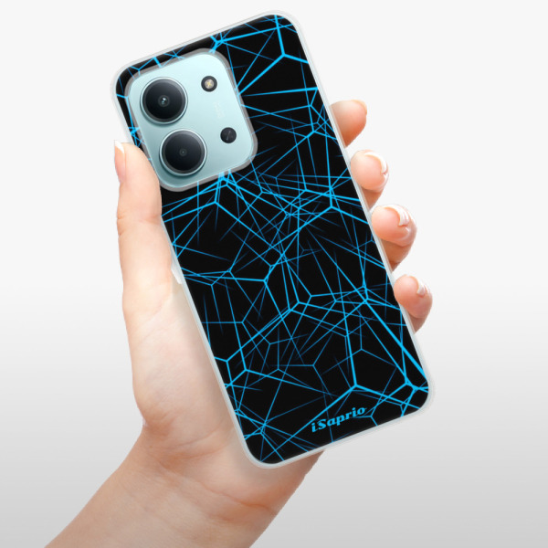 Silikonový kryt iSaprio - Xiaomi Redmi 15C - Abstract Outlines 12