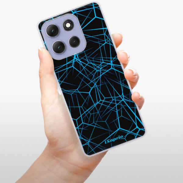 Silikonový kryt iSaprio - Motorola Moto G86 5G - Abstract Outlines 12