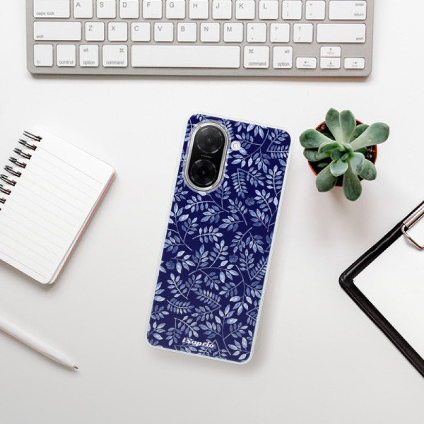 Silikonový kryt iSaprio - Xiaomi Redmi A5 - Blue Leaves 05