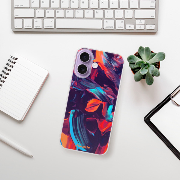 Silikonový kryt iSaprio - Apple iPhone 17 - Color Marble 19