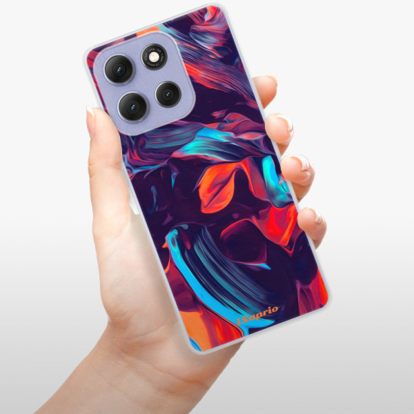 Silikonový kryt iSaprio - Motorola Moto G86 5G - Color Marble 19