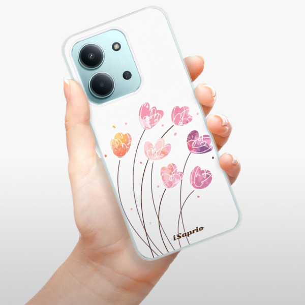 Silikonový kryt iSaprio - Xiaomi Redmi 15C - Flowers 14