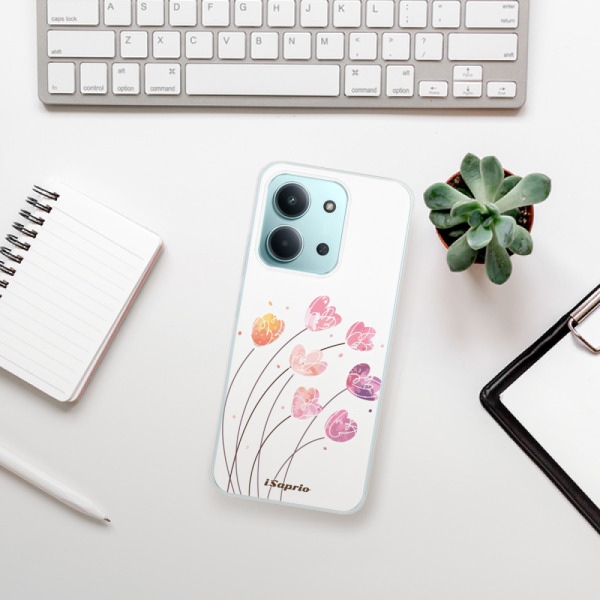 Silikonový kryt iSaprio - Xiaomi Redmi 15C - Flowers 14
