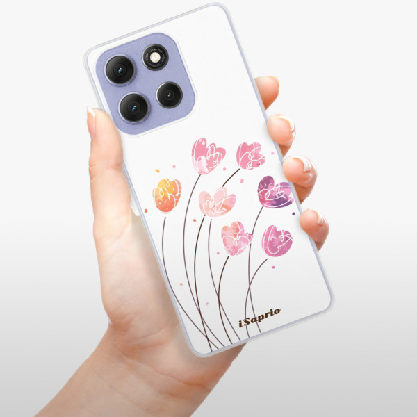 Silikonový kryt iSaprio - Motorola Moto G86 5G - Flowers 14