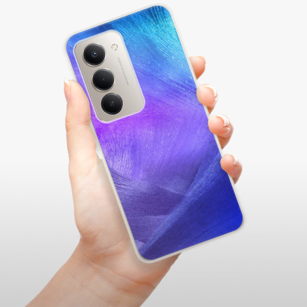 Silikonový kryt iSaprio - Xiaomi Redmi 15 - Purple Feathers