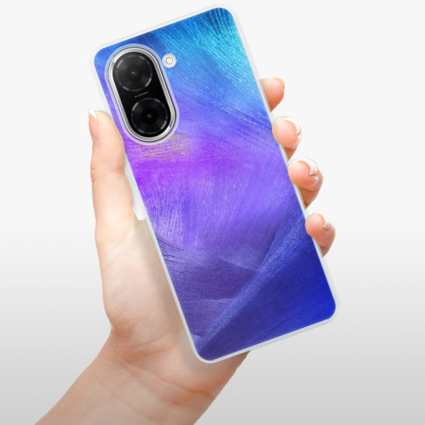 Silikonový kryt iSaprio - Xiaomi Redmi A5 - Purple Feathers
