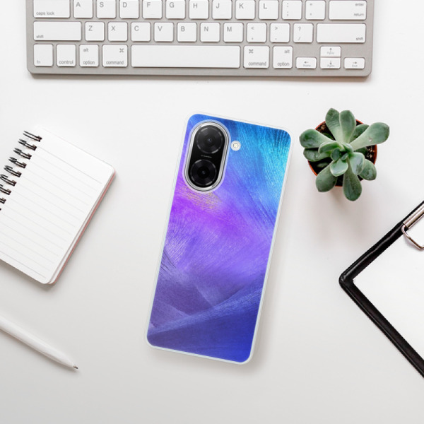 Silikonový kryt iSaprio - Xiaomi Redmi A5 - Purple Feathers