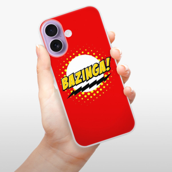 Silikonový kryt iSaprio - Apple iPhone 17 - Bazinga