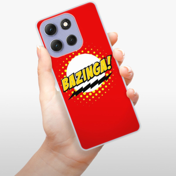 Silikonový kryt iSaprio - Motorola Moto G86 5G - Bazinga