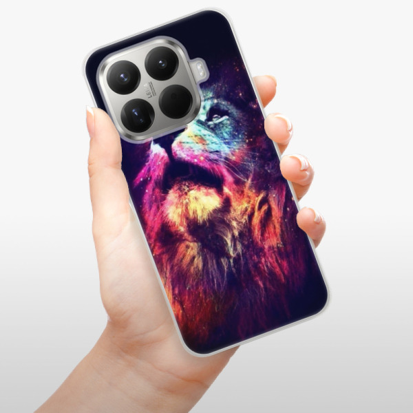 Silikonový kryt iSaprio - Xiaomi 15T Pro - Lion in Colors