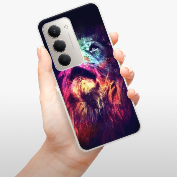 Silikonový kryt iSaprio - Xiaomi Redmi 15 - Lion in Colors