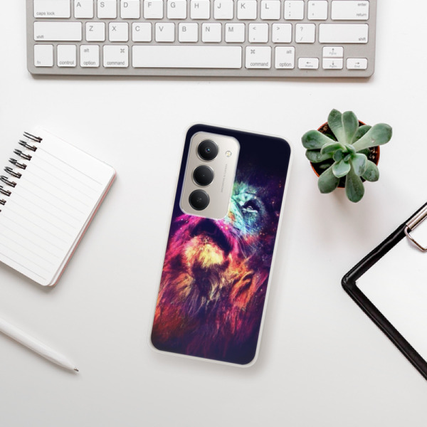 Silikonový kryt iSaprio - Xiaomi Redmi 15 - Lion in Colors