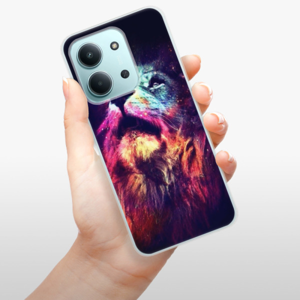 Silikonový kryt iSaprio - Xiaomi Redmi 15C - Lion in Colors