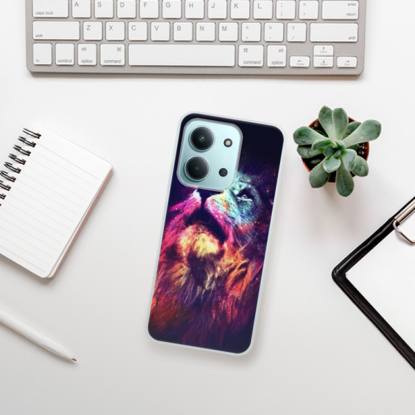 Silikonový kryt iSaprio - Xiaomi Redmi 15C - Lion in Colors