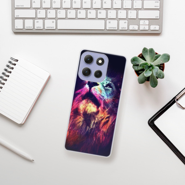 Silikonový kryt iSaprio - Motorola Moto G86 5G - Lion in Colors
