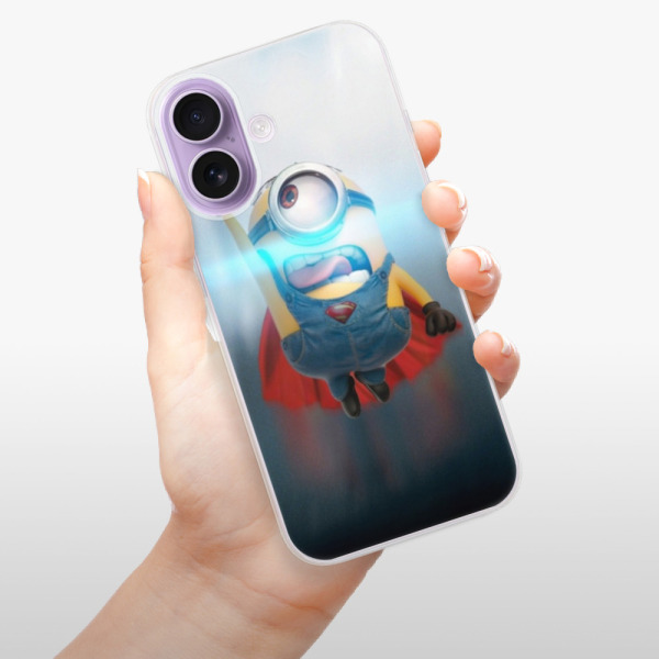 Silikonový kryt iSaprio - Apple iPhone 17 - Mimoň Superman 02