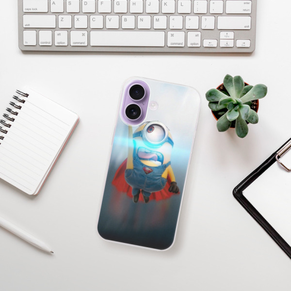 Silikonový kryt iSaprio - Apple iPhone 17 - Mimoň Superman 02