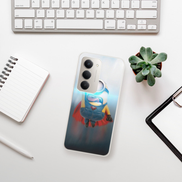 Silikonový kryt iSaprio - Xiaomi Redmi 15 - Mimoň Superman 02