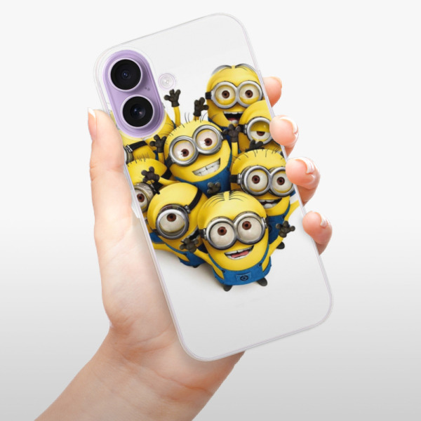 Silikonový kryt iSaprio - Apple iPhone 17 - Mimoni