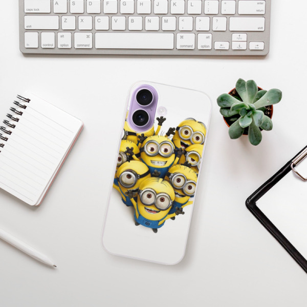 Silikonový kryt iSaprio - Apple iPhone 17 - Mimoni