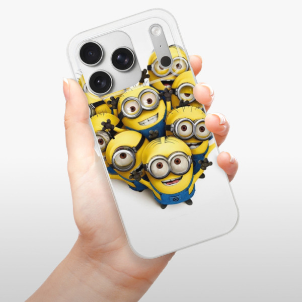 Silikonový kryt iSaprio - Apple iPhone 17 Pro - Mimoni