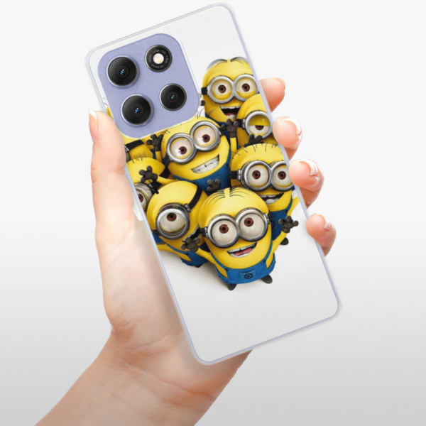 Silikonový kryt iSaprio - Motorola Moto G86 5G - Mimoni