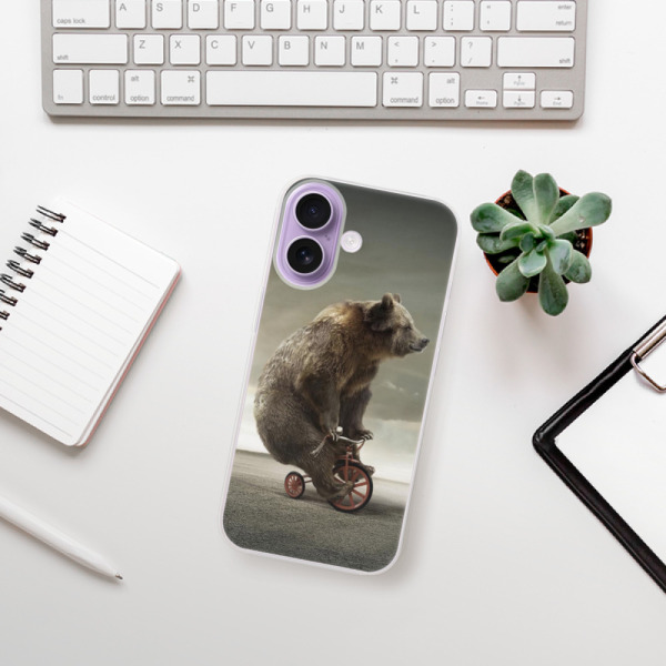 Silikonový kryt iSaprio - Apple iPhone 17 - Medvěd