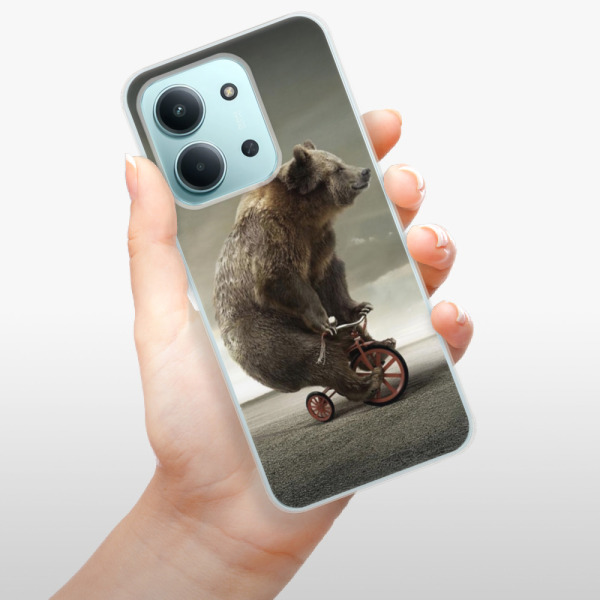 Silikonový kryt iSaprio - Xiaomi Redmi 15C - Medvěd