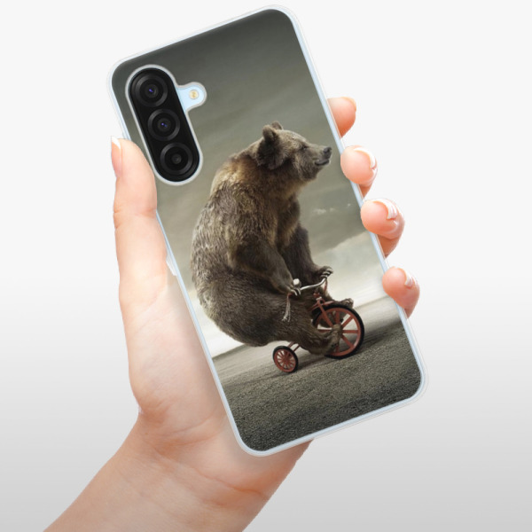 Silikonový kryt iSaprio - Samsung Galaxy A17 / A17 5G - Medvěd