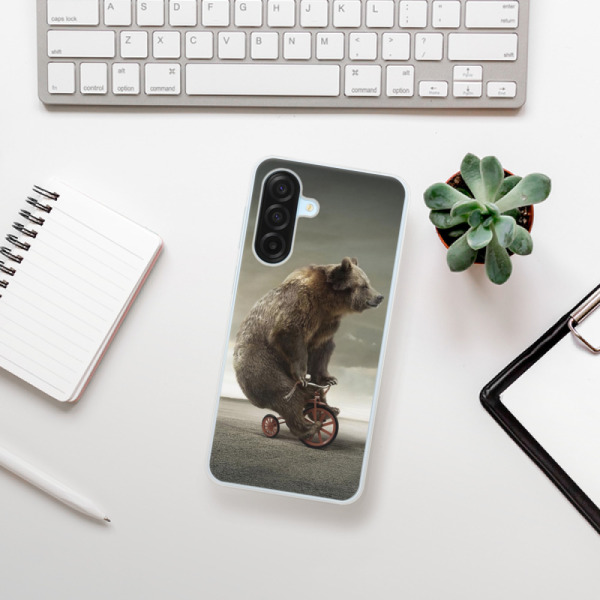 Silikonový kryt iSaprio - Samsung Galaxy A17 / A17 5G - Medvěd